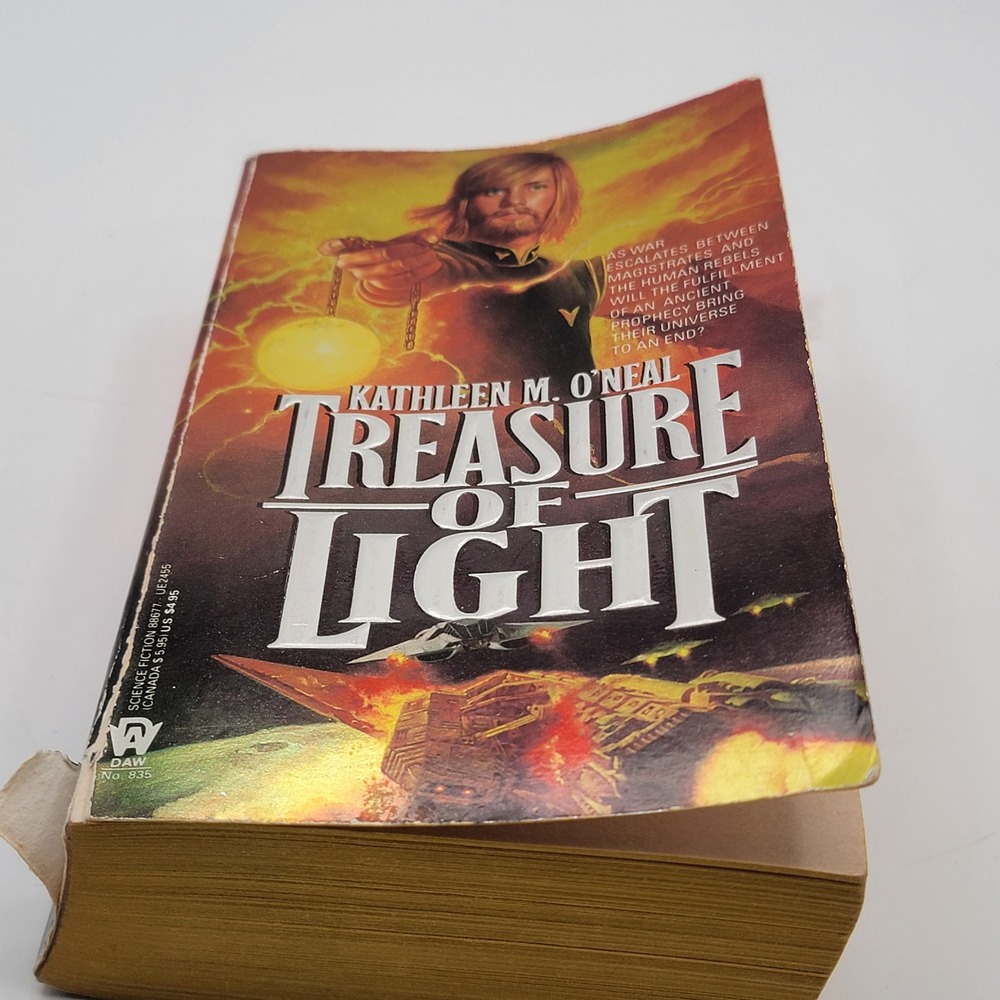 Kathleen M. O'Neal Treasure of Light Paperback First Printing 1990 DAW Fair